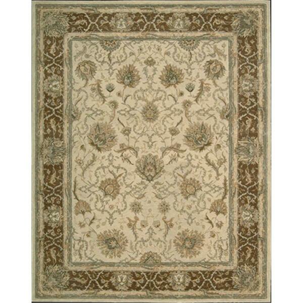 Nourison Heritage Hall Area Rug Collection Mist 8 Ft 6 In. X 11 Ft 6 In. Rectangle 99446013088